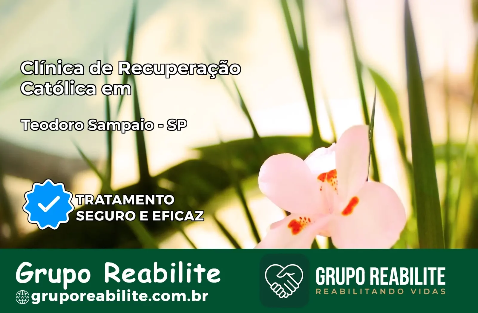Clínica de Recuperação Católica em Teodoro Sampaio | Internação 24h