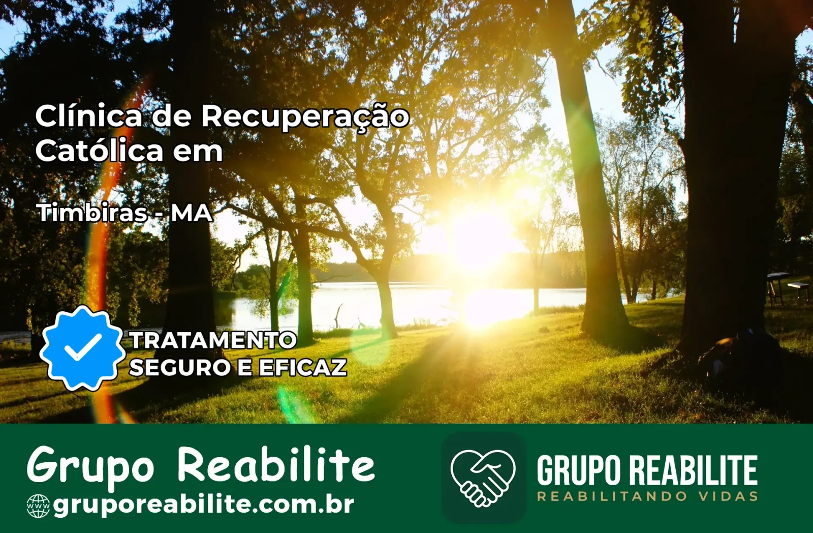 Clínica de Recuperação Católica em Timbiras | Internação 24h