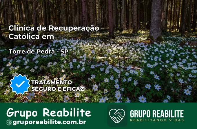 Clínica de Recuperação Católica em Torre de Pedra | Internação 24h