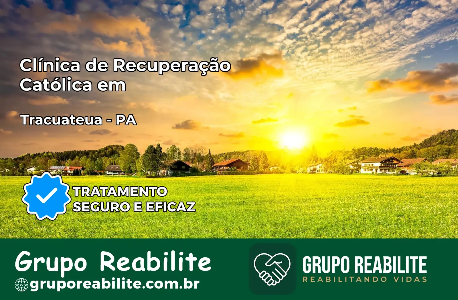 Clínica de Recuperação Católica em Tracuateua | Internação 24h