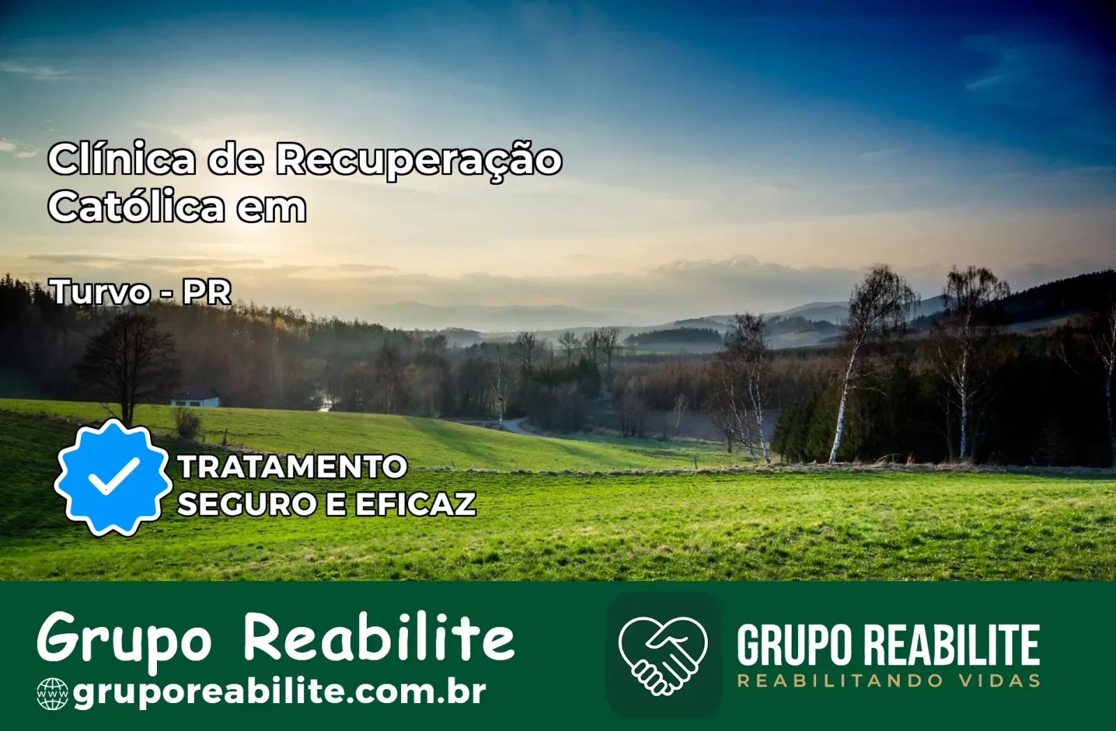 Clínica de Recuperação Católica em Três Barras do Paraná | Internação 24h
