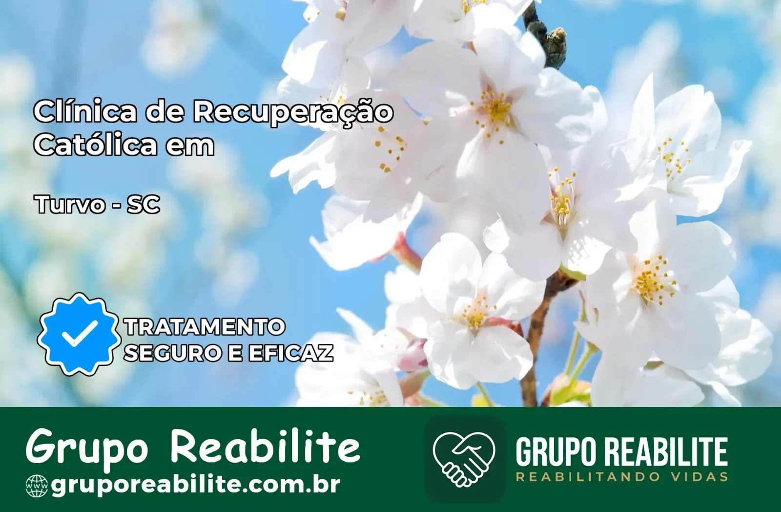 Clínica de Recuperação Católica em Turvo | Internação 24h