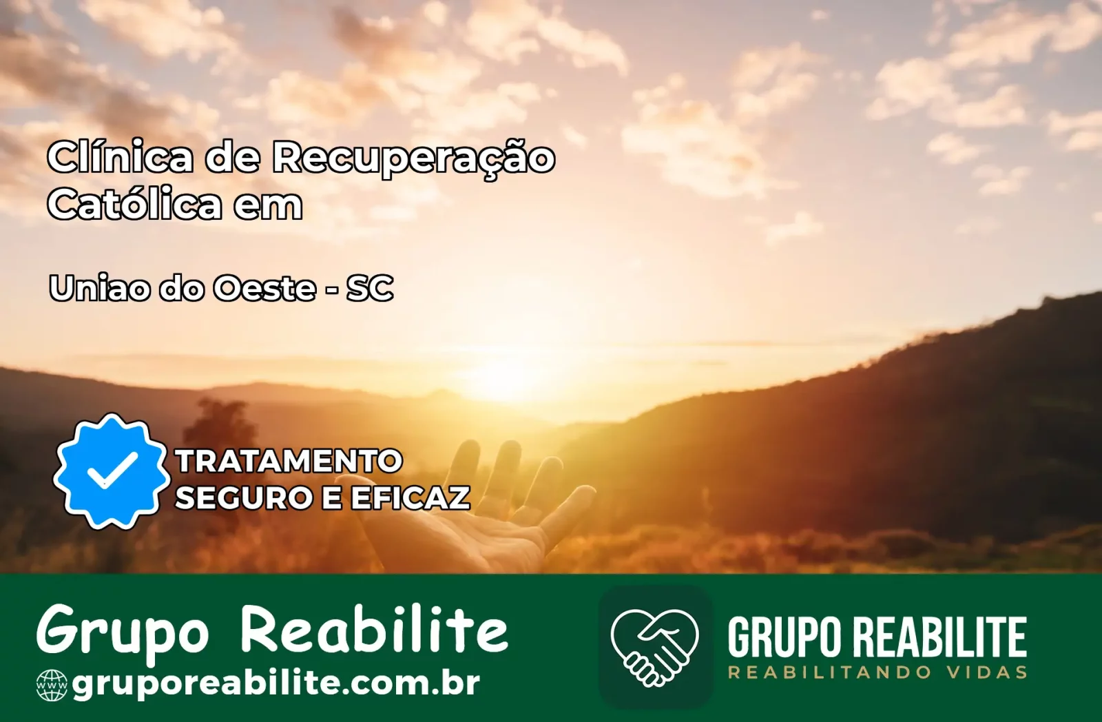 Clínica de Recuperação Católica em União do Oeste | Internação 24h