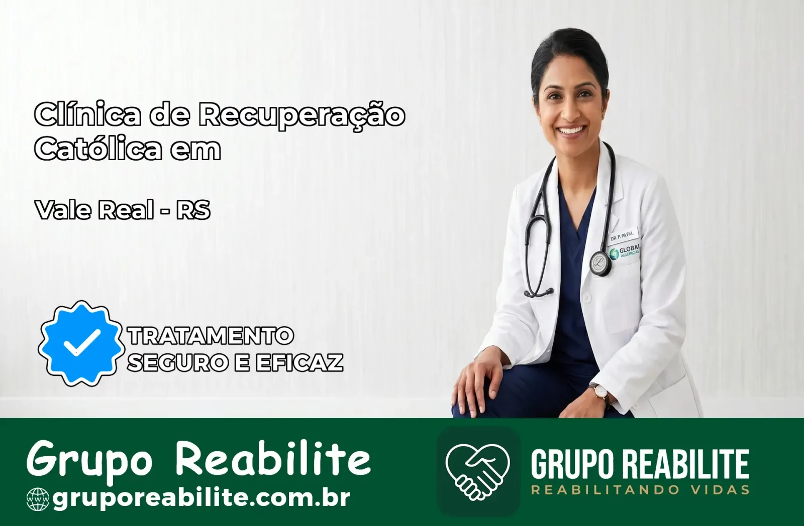 Clínica de Recuperação Católica em Vale Real | Internação 24h
