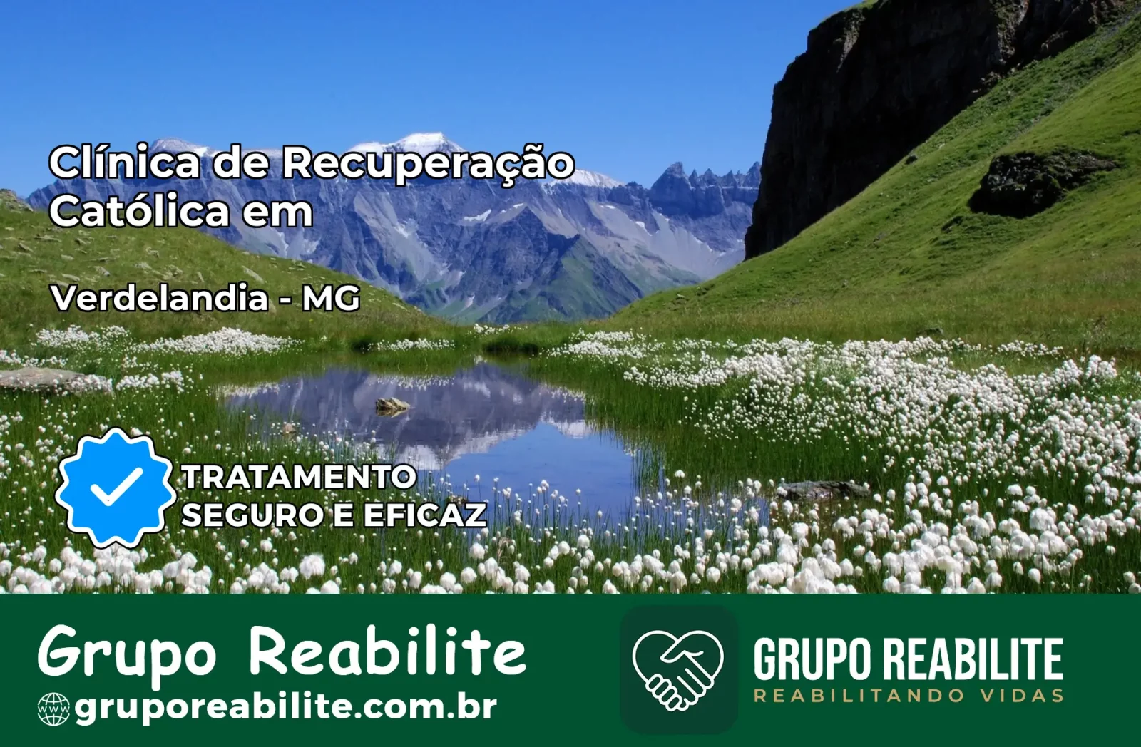 Clínica de Recuperação Católica em Verdelândia | Internação 24h