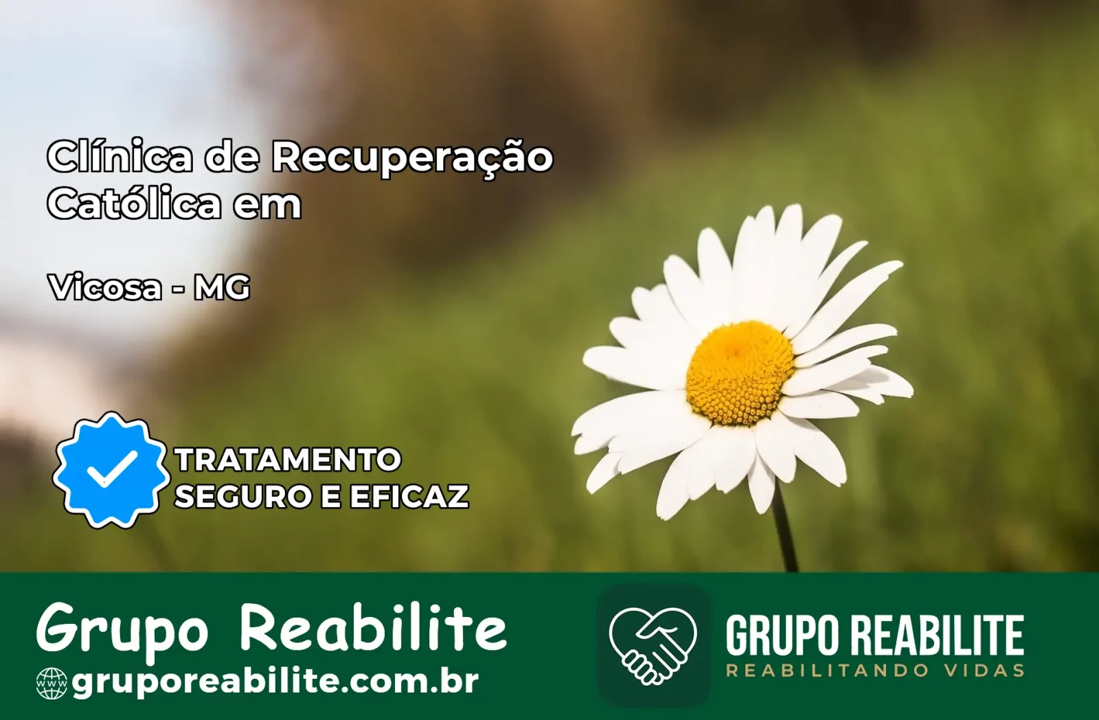 Clínica de Recuperação Católica em Viçosa | Internação 24h