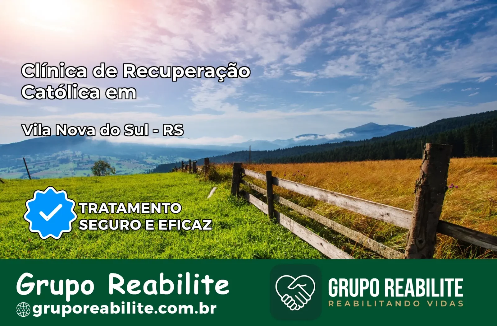 Clínica de Recuperação Católica em Vila Nova do Sul | Internação 24h