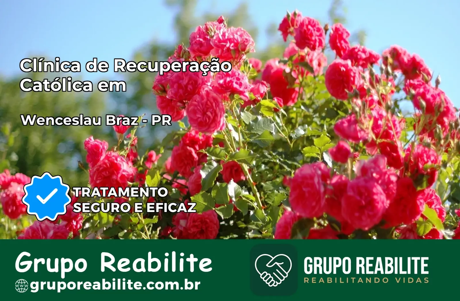 Clínica de Recuperação Católica em Vera Cruz do Oeste | Internação 24h