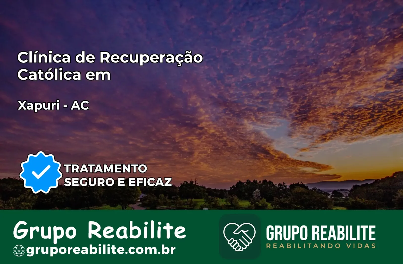 Clínica de Recuperação Católica em Xapuri | Internação 24h