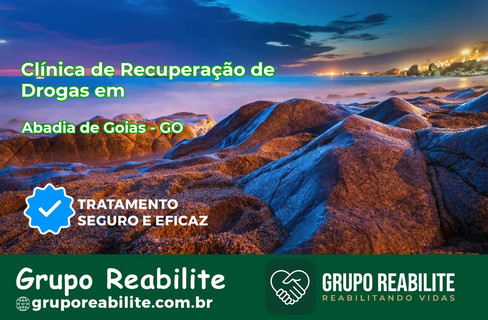 🚨 Clínica de Recuperação de Drogas em Abadia de Goiás - GO
