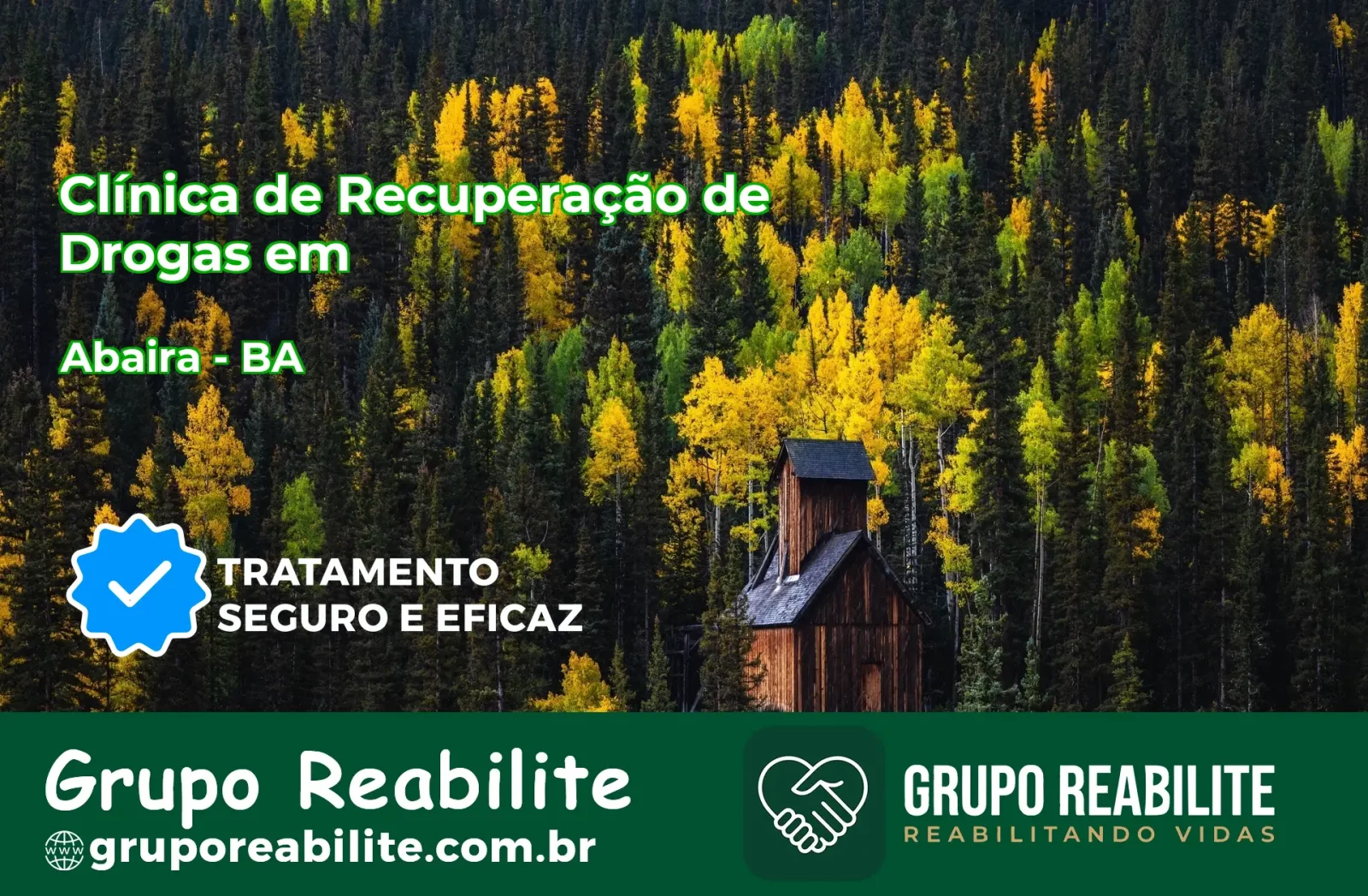 🚨 Clínica de Recuperação de Drogas em Abaíra - BA