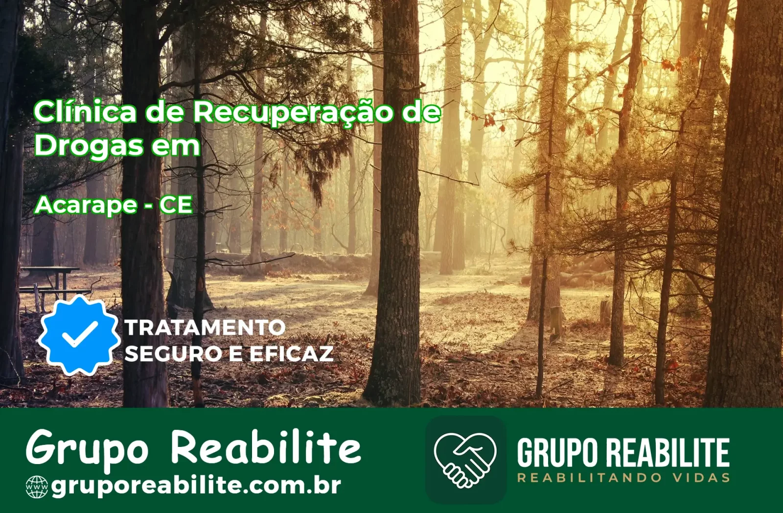 🚨 Clínica de Recuperação de Drogas em Acarape - CE