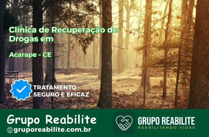 🚨 Clínica de Recuperação de Drogas em Acarape - CE