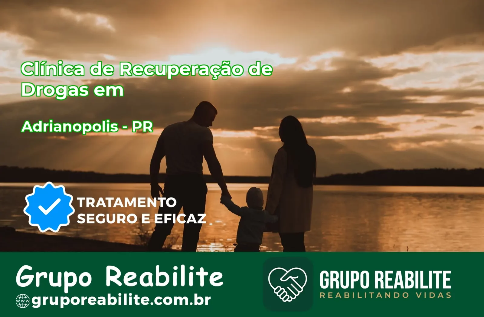 🚨 Clínica de Recuperação de Drogas em Adrianópolis - PR