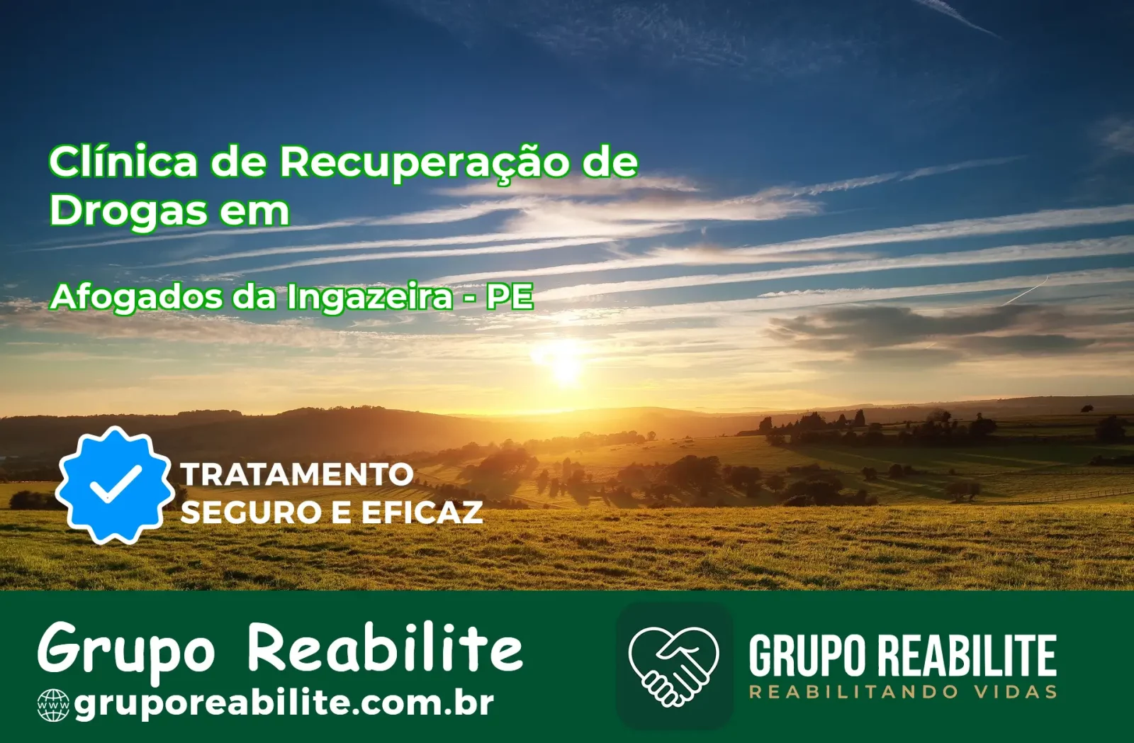 🚨 Clínica de Recuperação de Drogas em Afogados da Ingazeira - PE