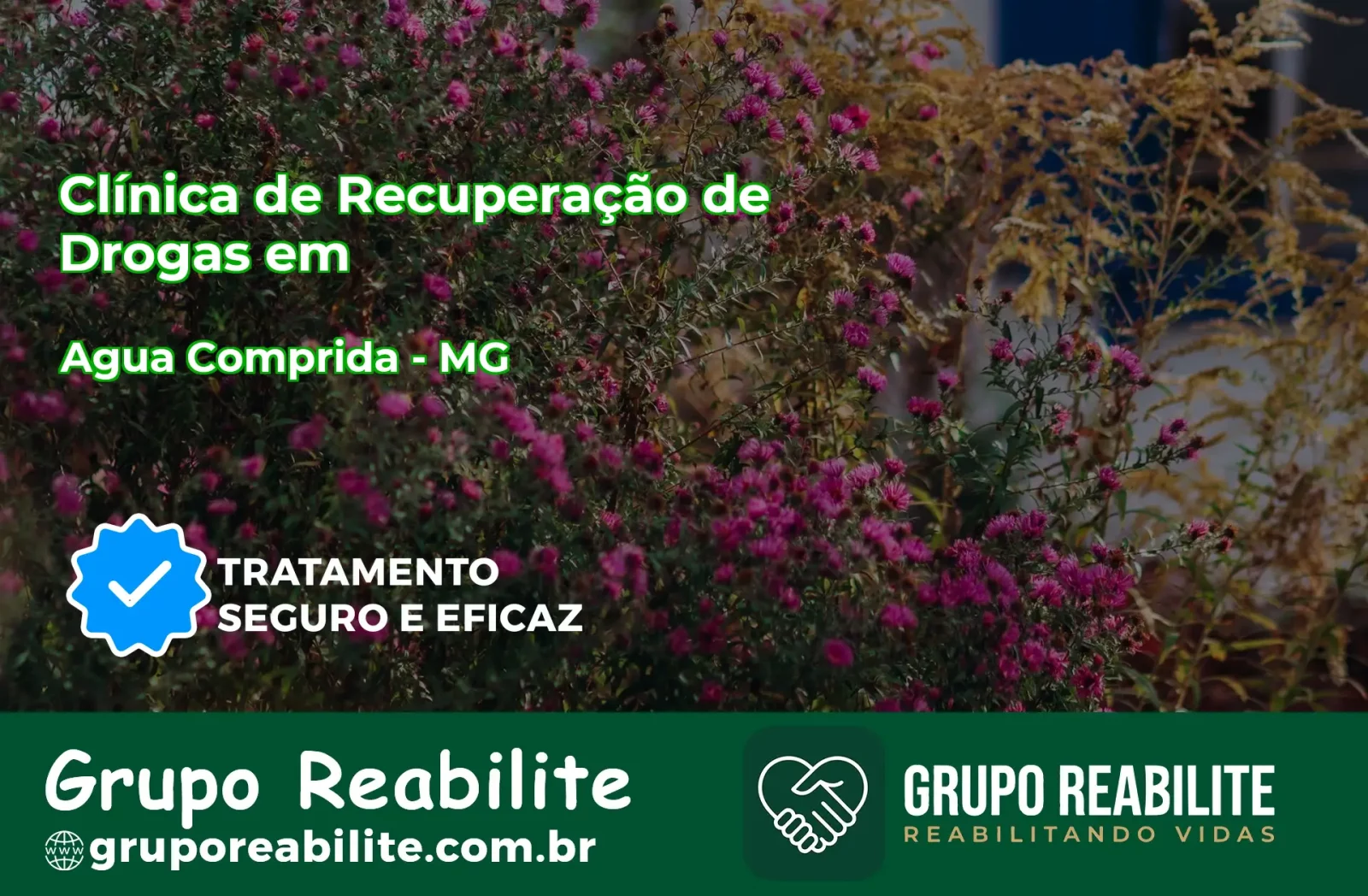🚨 Clínica de Recuperação de Drogas em Água Comprida - MG