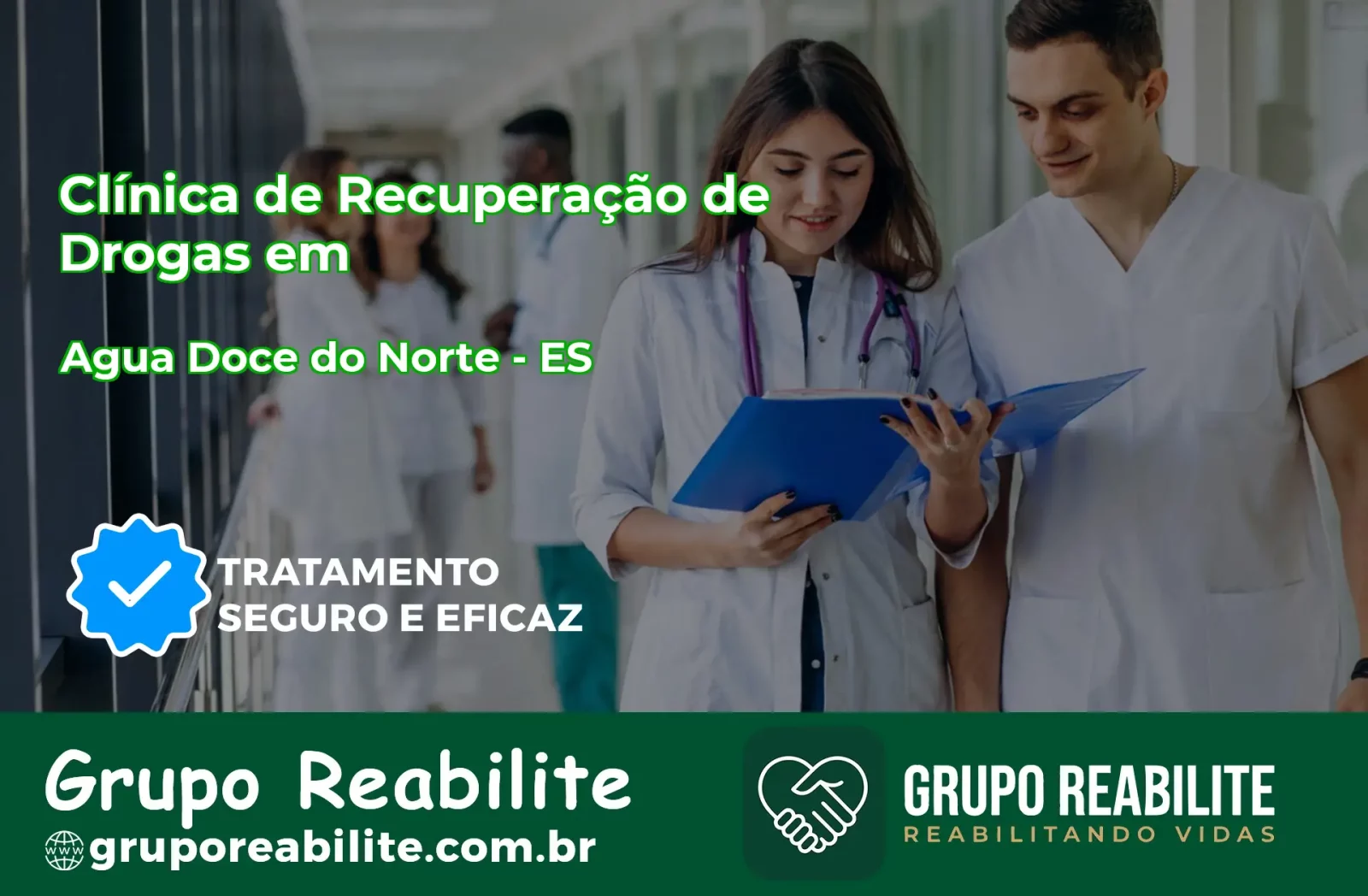 🚨 Clínica de Recuperação de Drogas em Água Doce do Norte - ES