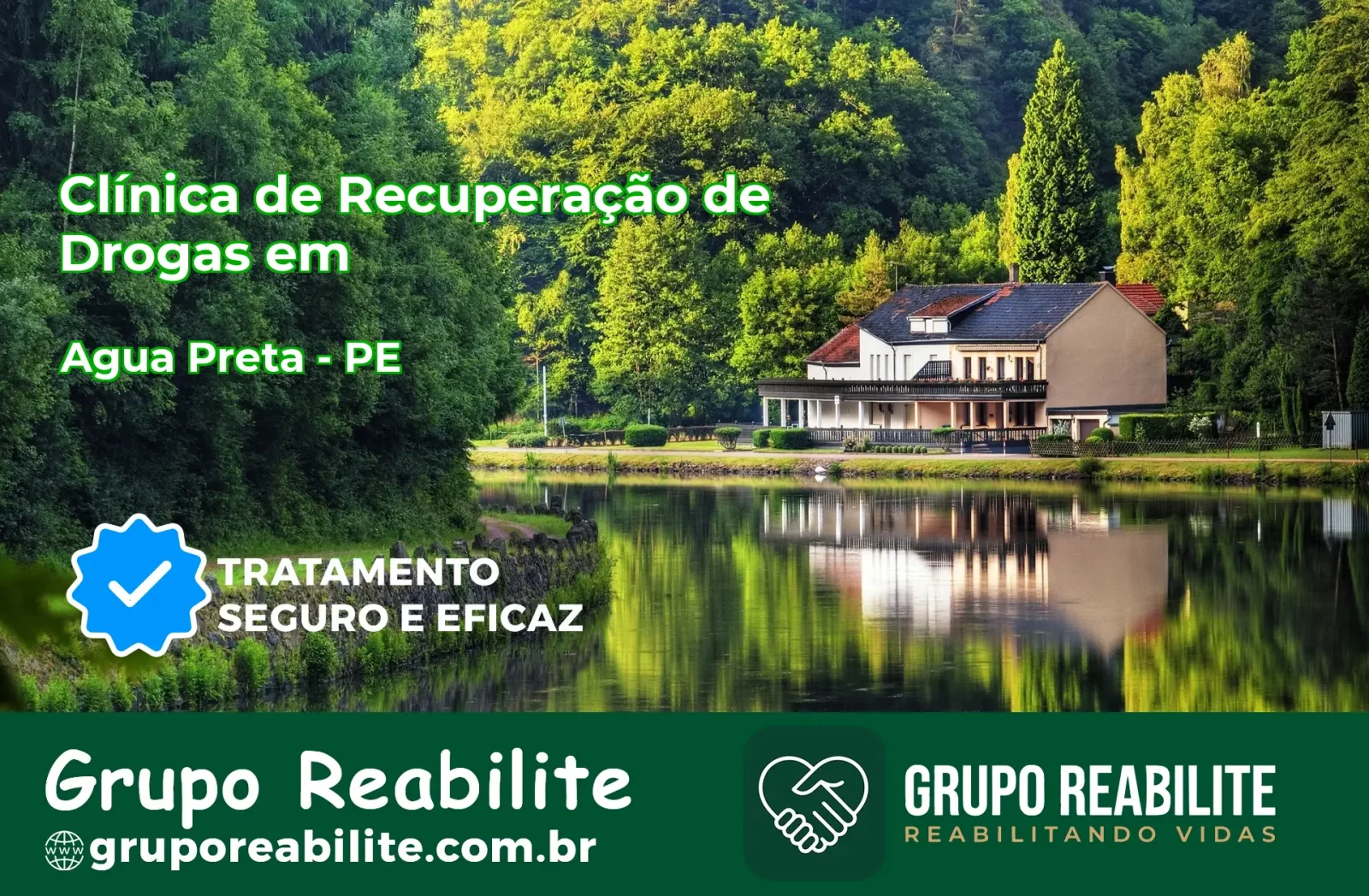 🚨 Clínica de Recuperação de Drogas em Água Preta - PE