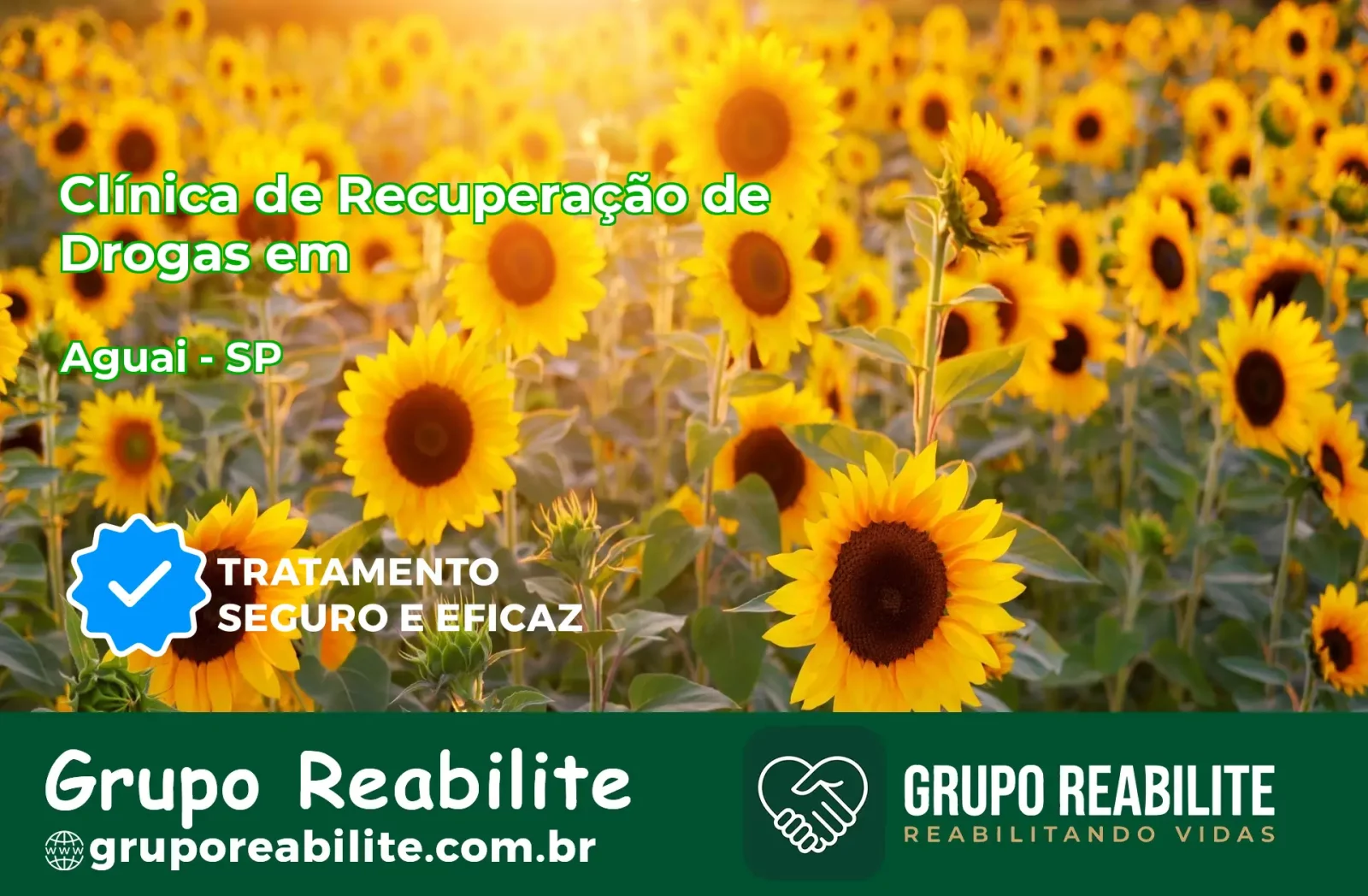 🚨 Clínica de Recuperação de Drogas em Aguaí - SP