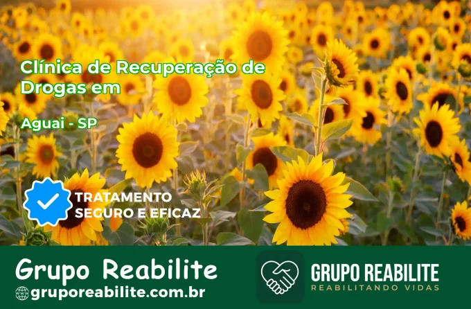 🚨 Clínica de Recuperação de Drogas em Aguaí - SP