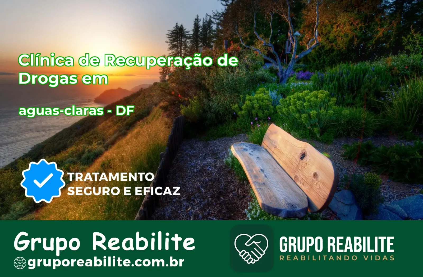 🚨 Clínica de Recuperação de Drogas em aguas-claras - DF
