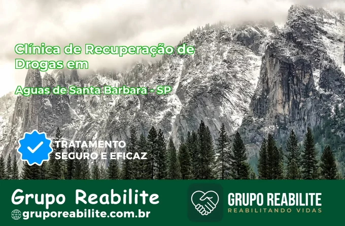 🚨 Clínica de Recuperação de Drogas em Águas de Santa Bárbara - SP