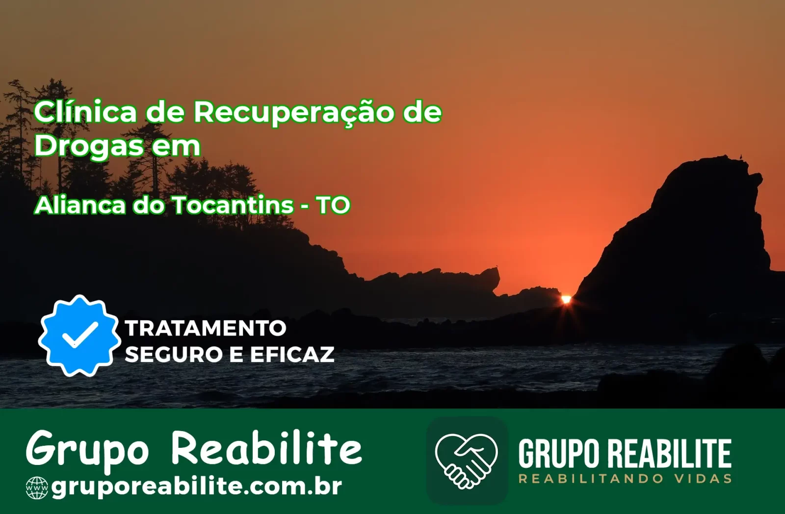 🚨 Clínica de Recuperação de Drogas em Aliança do Tocantins - TO