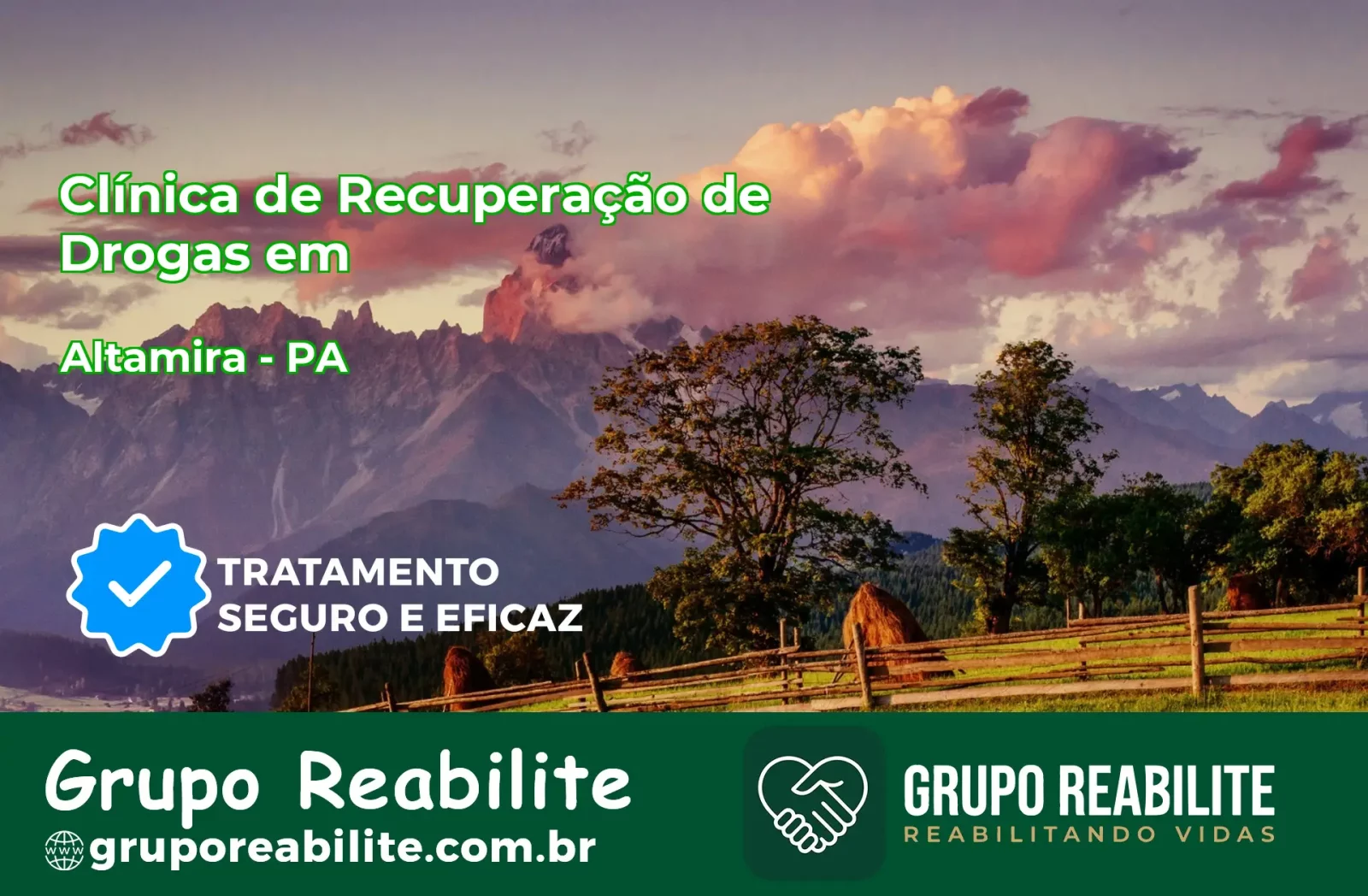 🚨 Clínica de Recuperação de Drogas em Altamira - PA