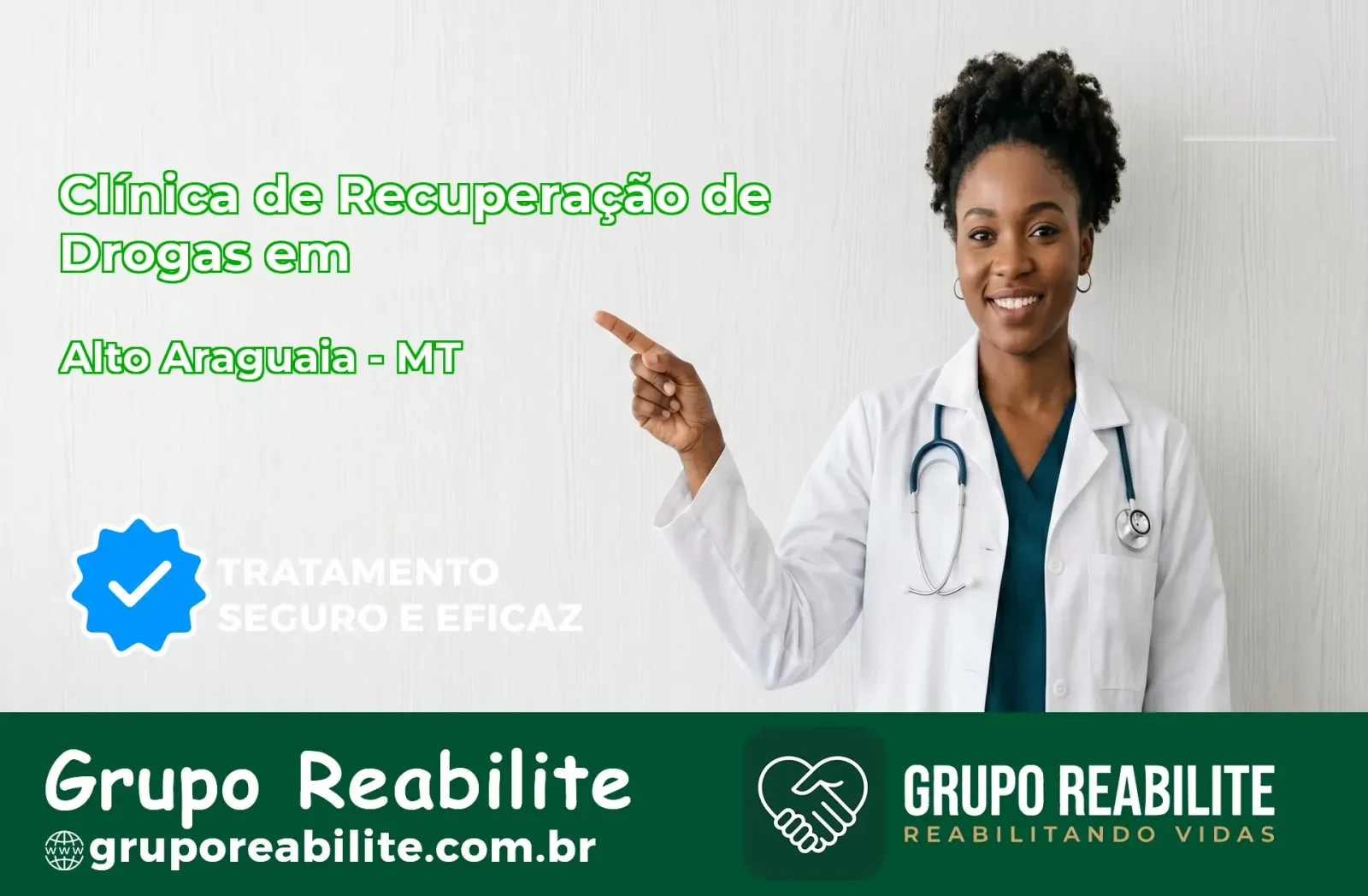 🚨 Clínica de Recuperação de Drogas em Alto Araguaia - MT
