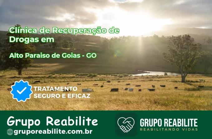 🚨 Clínica de Recuperação de Drogas em Alto Paraíso de Goiás - GO