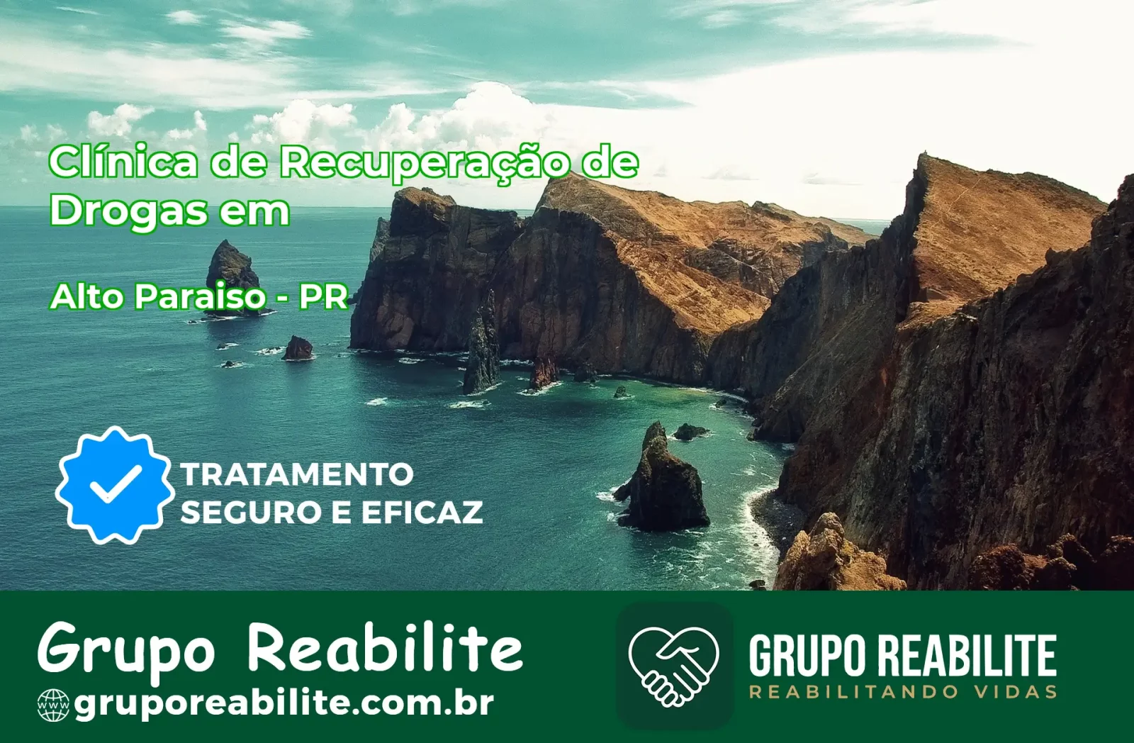 🚨 Clínica de Recuperação de Drogas em Alto Paraíso - PR