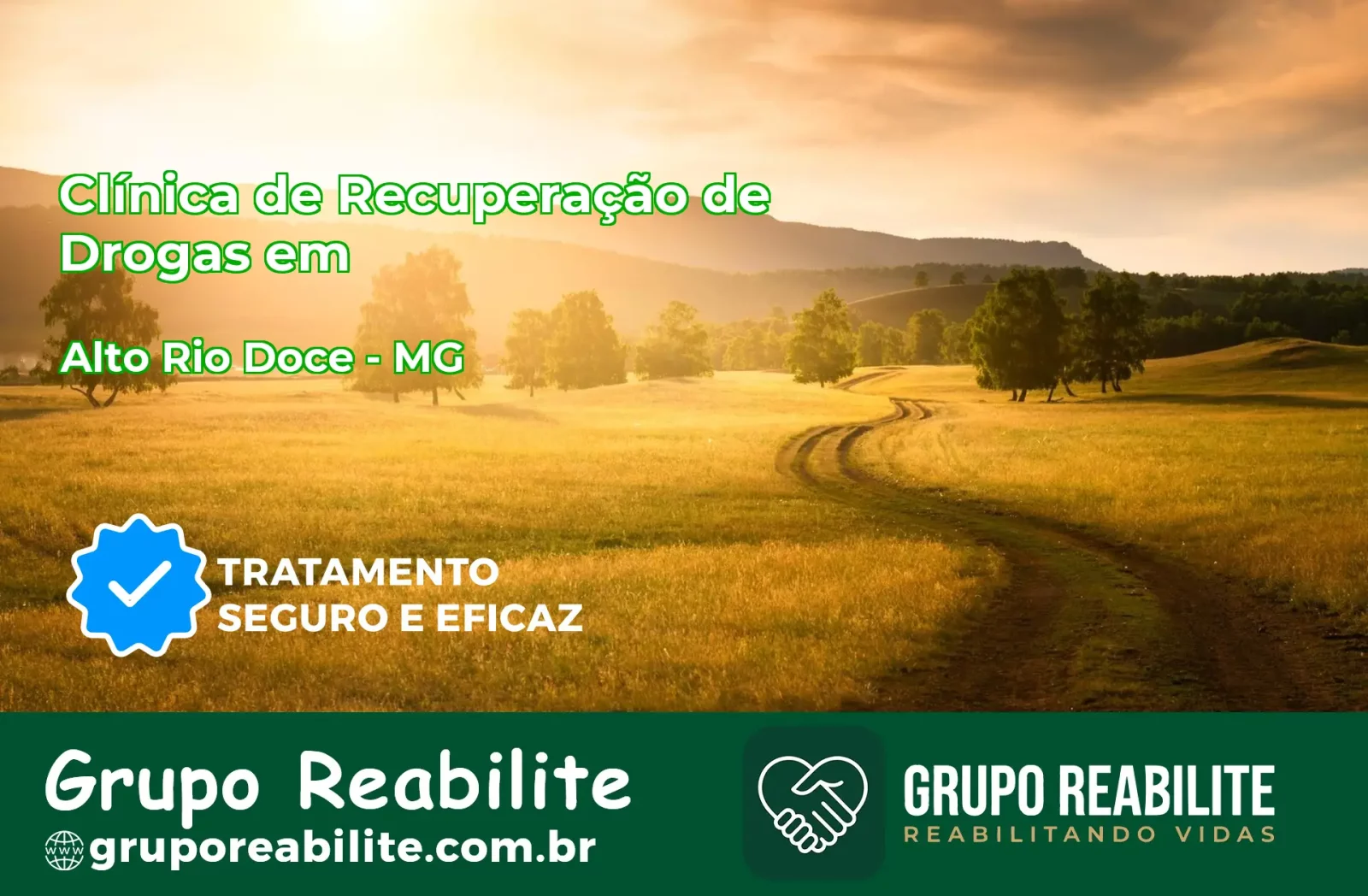 🚨 Clínica de Recuperação de Drogas em Alto Rio Doce - MG