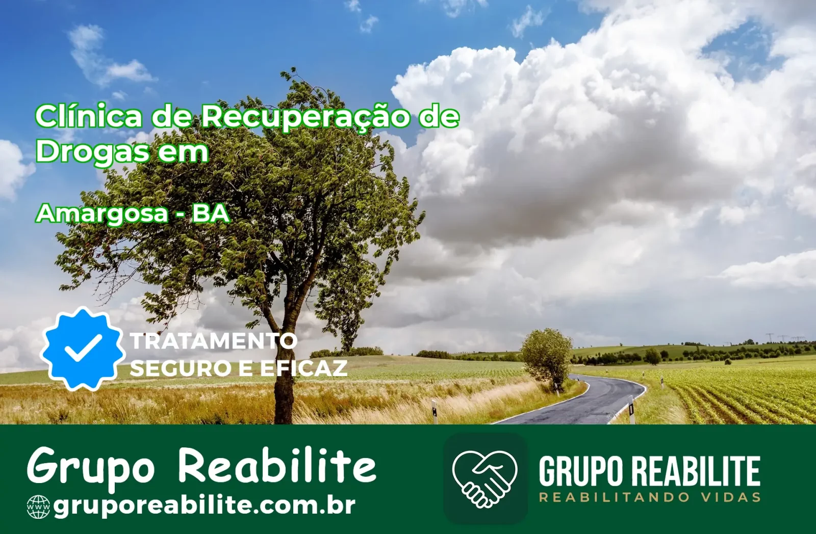 🚨 Clínica de Recuperação de Drogas em Amargosa - BA