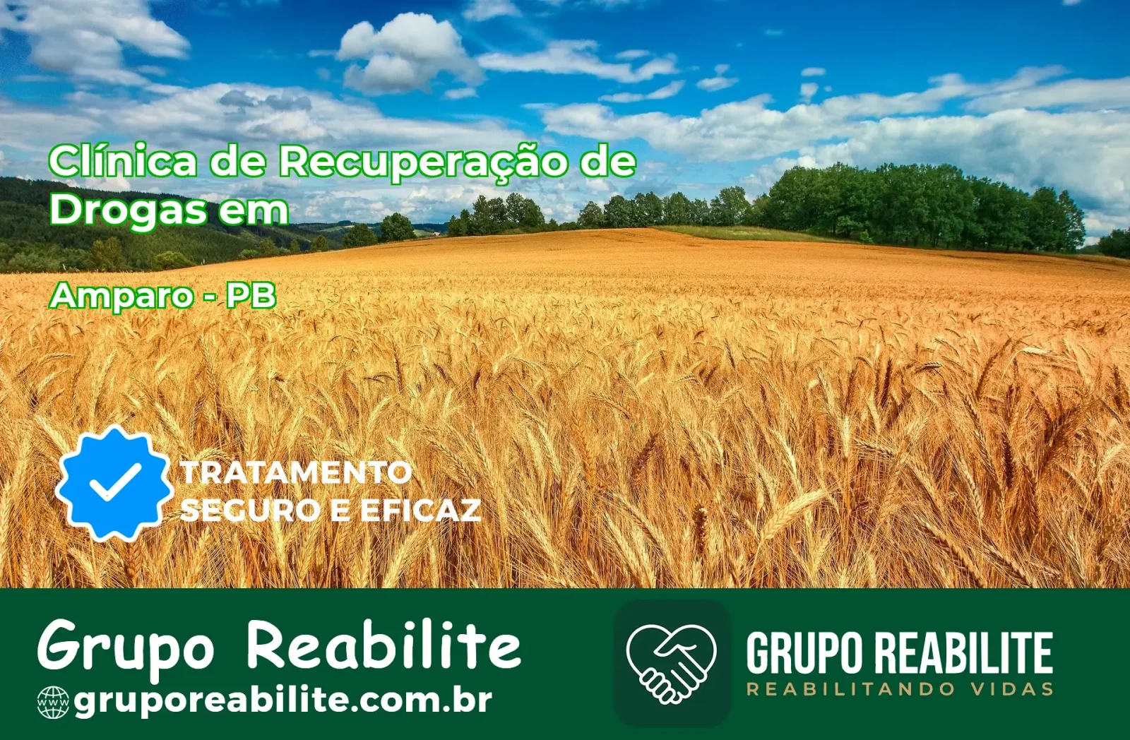 🚨 Clínica de Recuperação de Drogas em Amparo - PB
