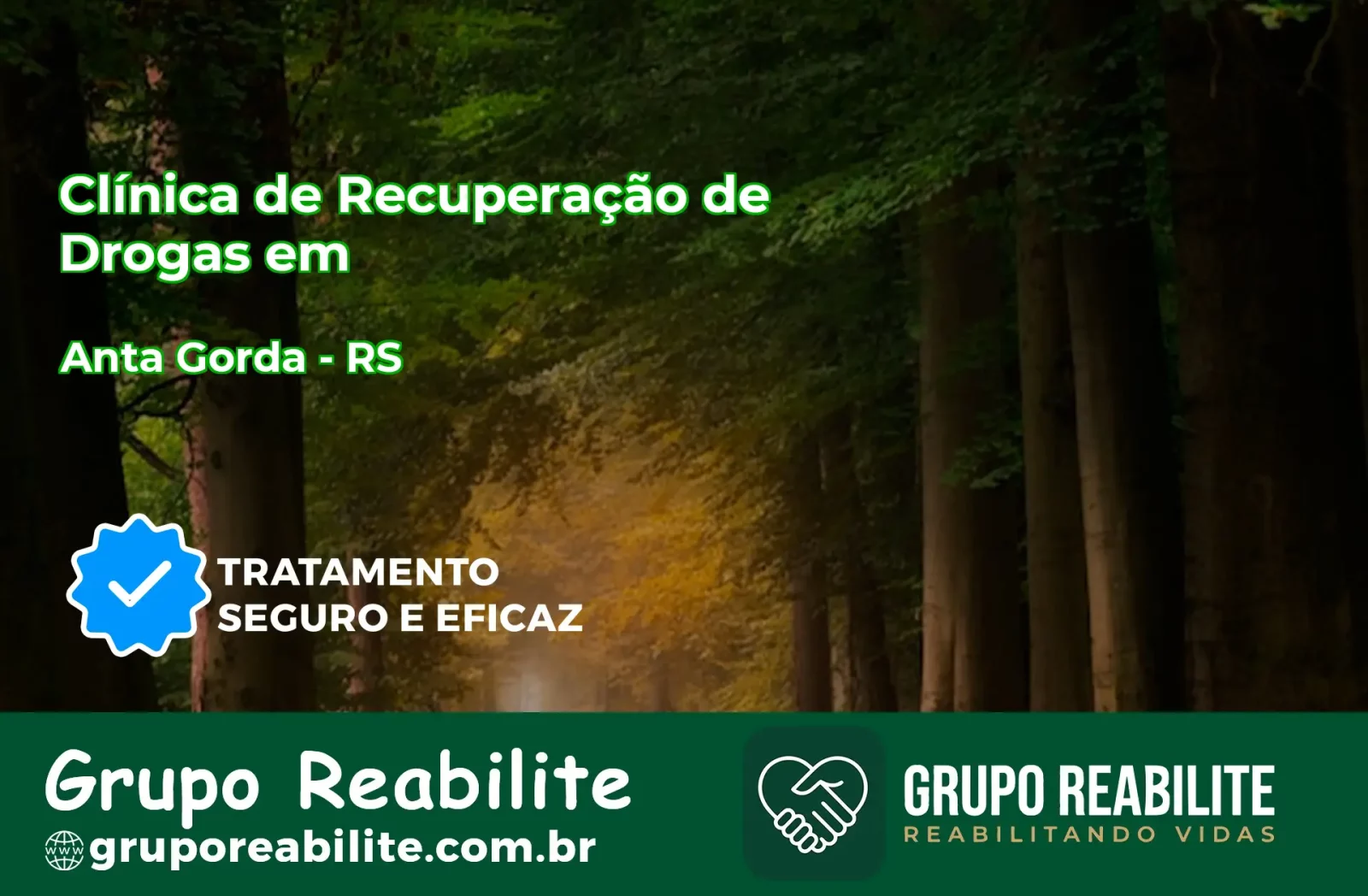 🚨 Clínica de Recuperação de Drogas em Anta Gorda - RS