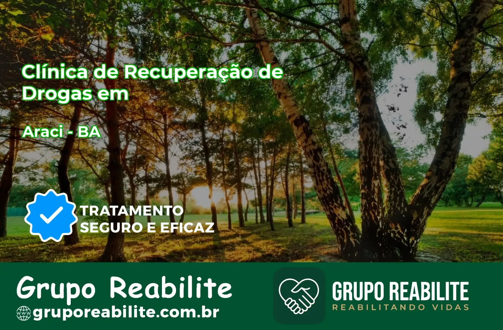 🚨 Clínica de Recuperação de Drogas em Araci - BA