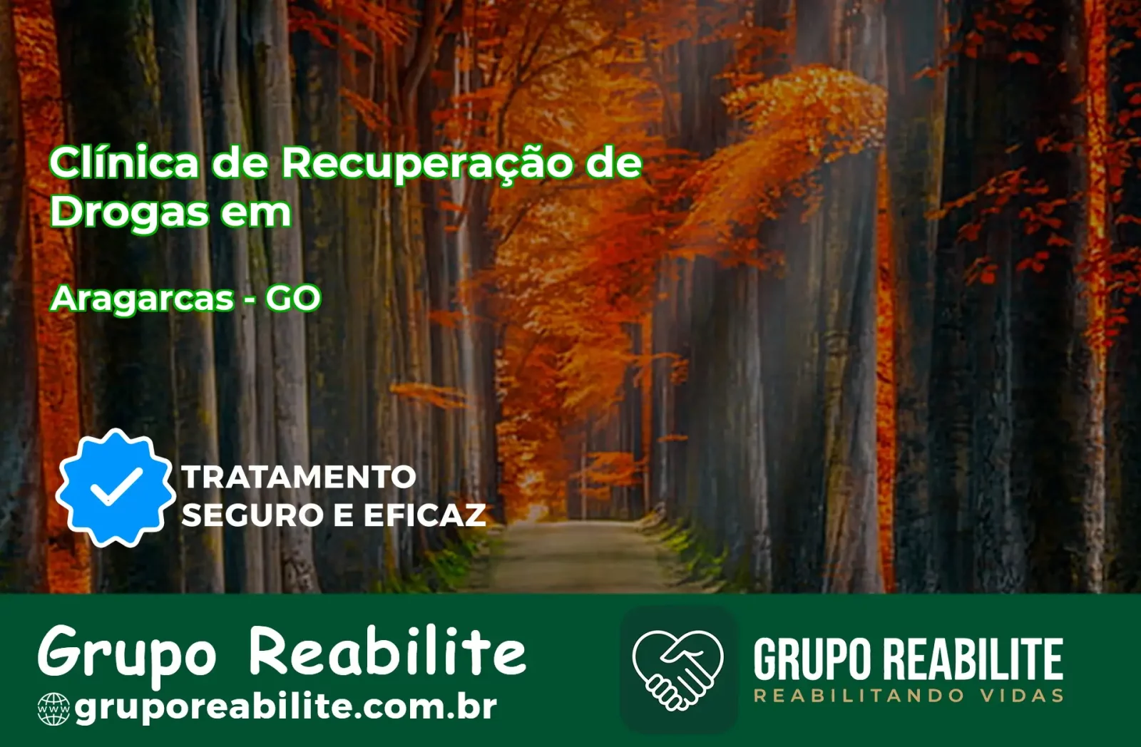 🚨 Clínica de Recuperação de Drogas em Aragarças - GO