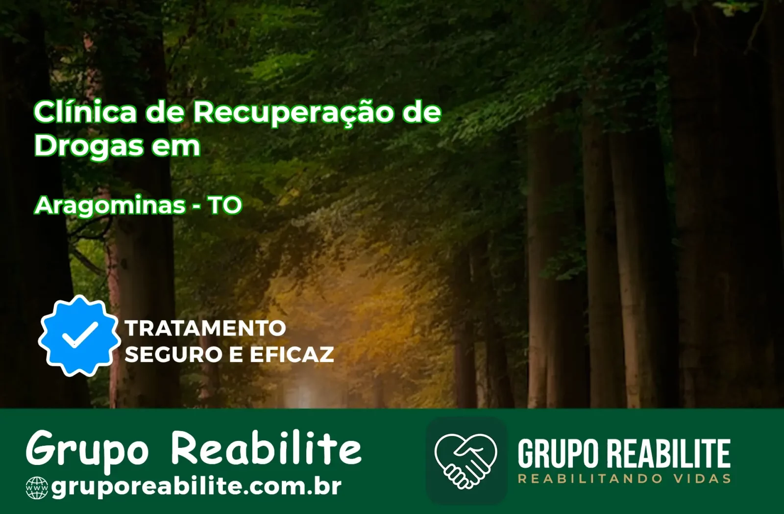 🚨 Clínica de Recuperação de Drogas em Aragominas - TO