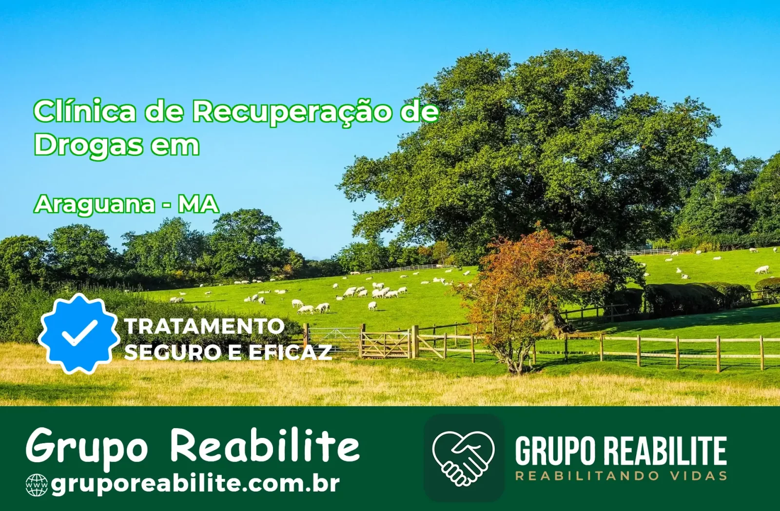 🚨 Clínica de Recuperação de Drogas em Araguanã - MA