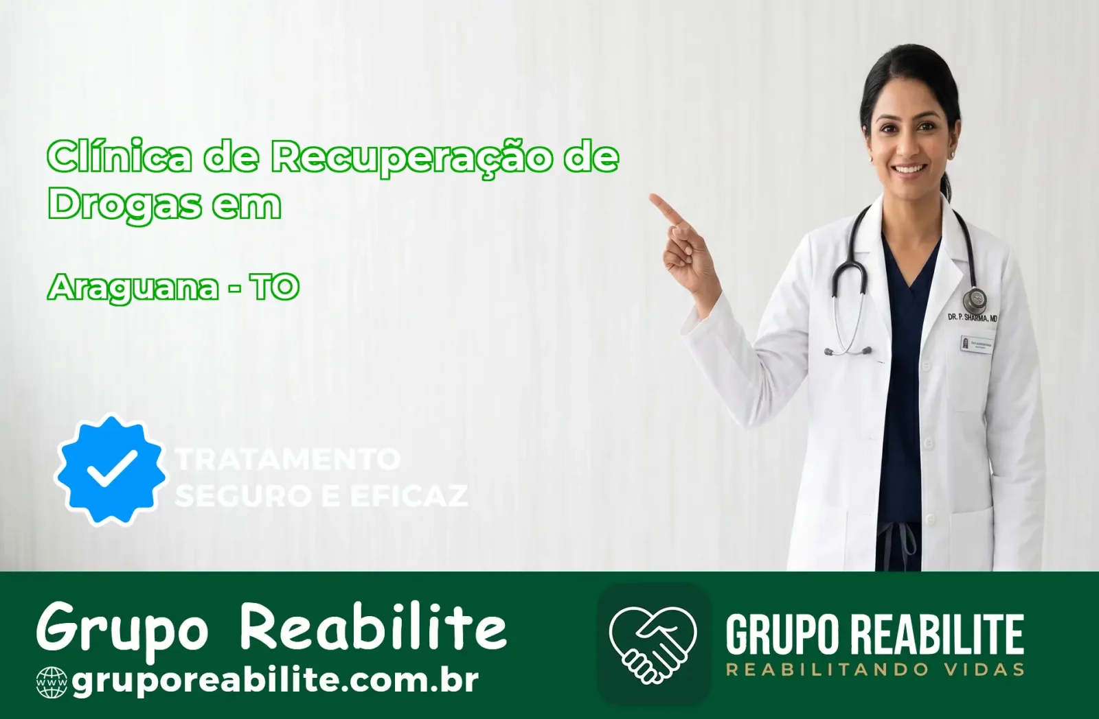 🚨 Clínica de Recuperação de Drogas em Araguanã - TO
