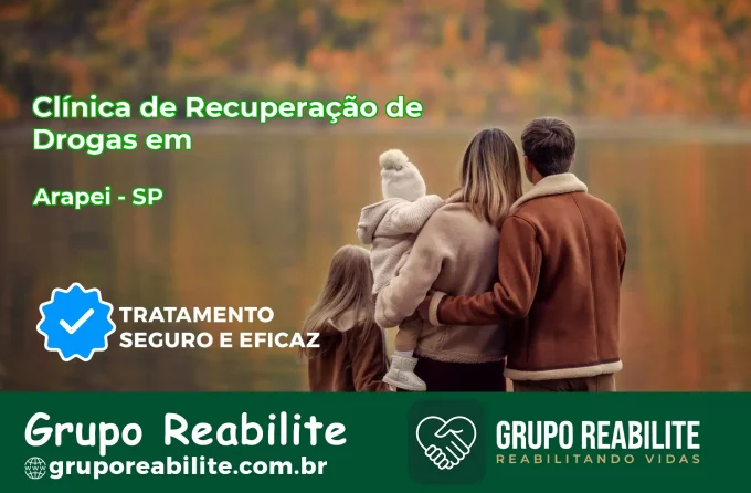 🚨 Clínica de Recuperação de Drogas em Arapeí - SP