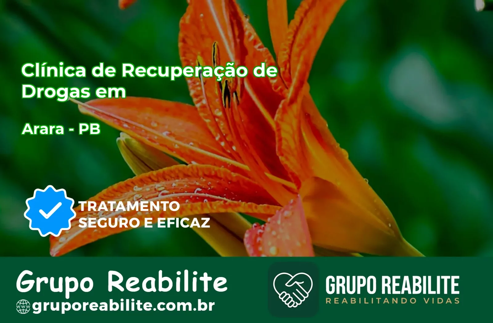 🚨 Clínica de Recuperação de Drogas em Arara - PB