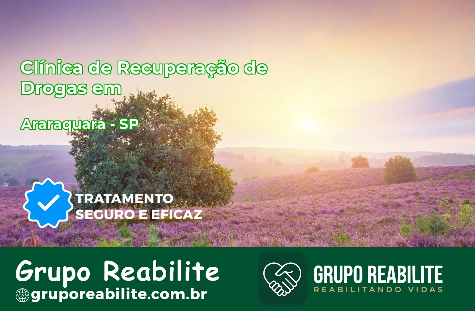 🚨 Clínica de Recuperação de Drogas em Araraquara - SP
