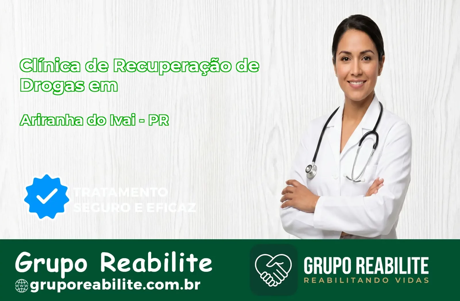 🚨 Clínica de Recuperação de Drogas em Ariranha do Ivaí - PR