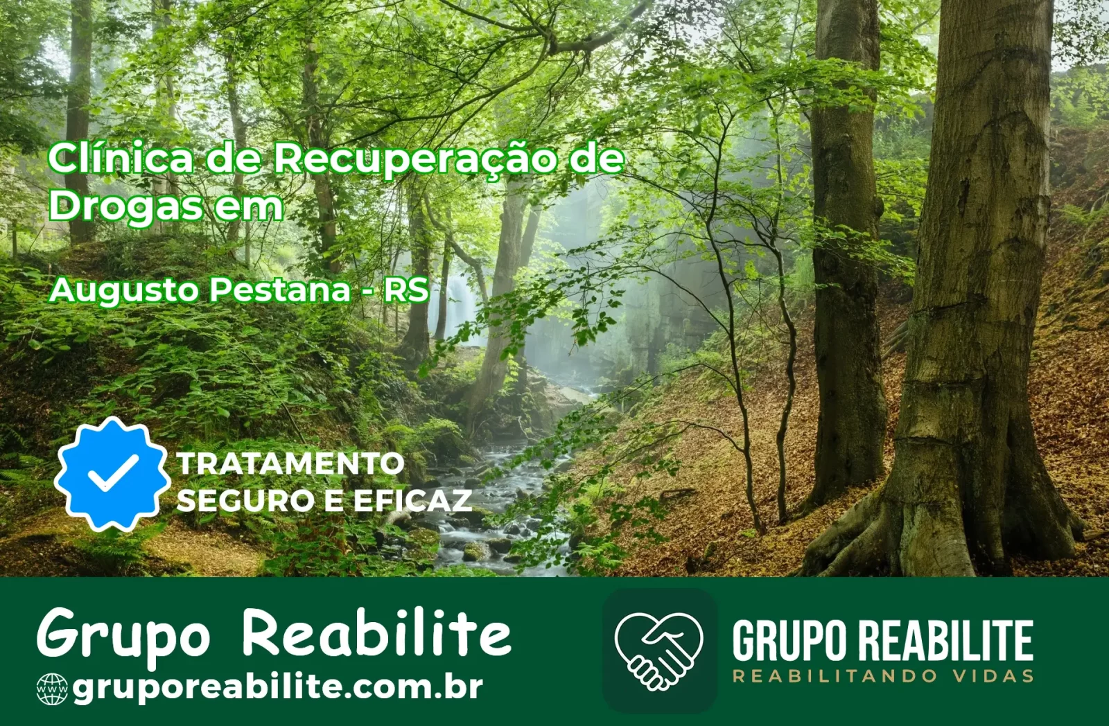 🚨 Clínica de Recuperação de Drogas em Augusto Pestana - RS