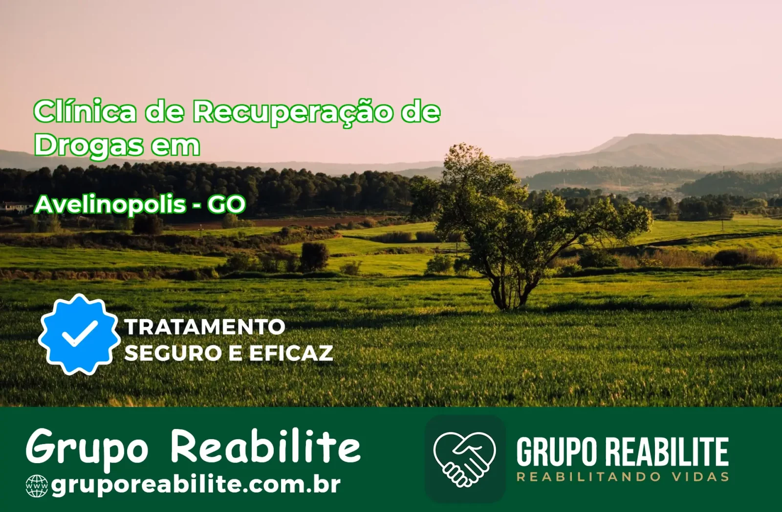 🚨 Clínica de Recuperação de Drogas em Avelinópolis - GO