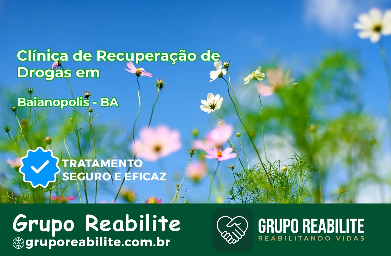 🚨 Clínica de Recuperação de Drogas em Baianópolis - BA