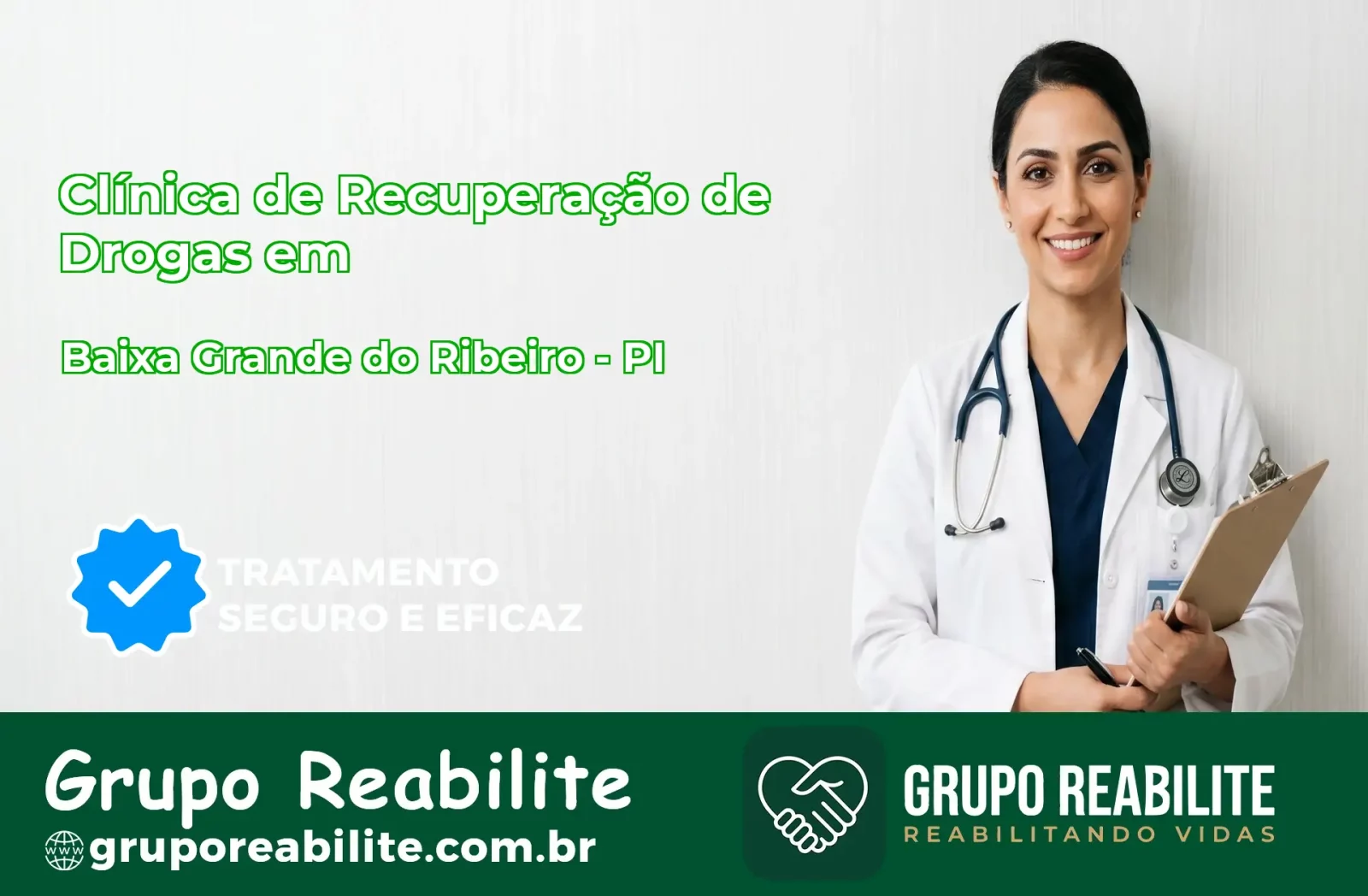🚨 Clínica de Recuperação de Drogas em Baixa Grande do Ribeiro - PI