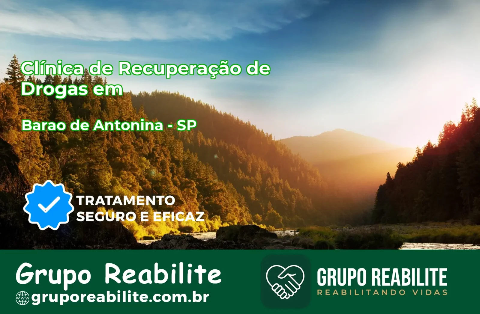 🚨 Clínica de Recuperação de Drogas em Barão de Antonina - SP