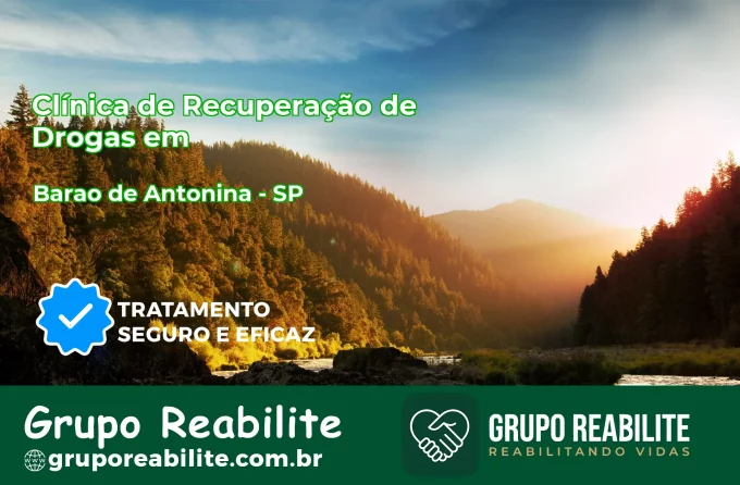 🚨 Clínica de Recuperação de Drogas em Barão de Antonina - SP